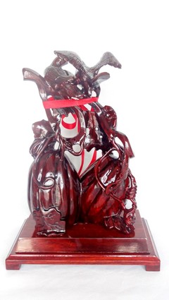 【廠家直銷批發供應 木雕工藝品 新婚禮品 甜甜蜜蜜 一件代發】價格,廠家,圖片,木質、竹質工藝品,如皋市下原鎮振新紅木工藝品廠-